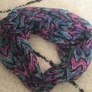 Chevron infinity scarf